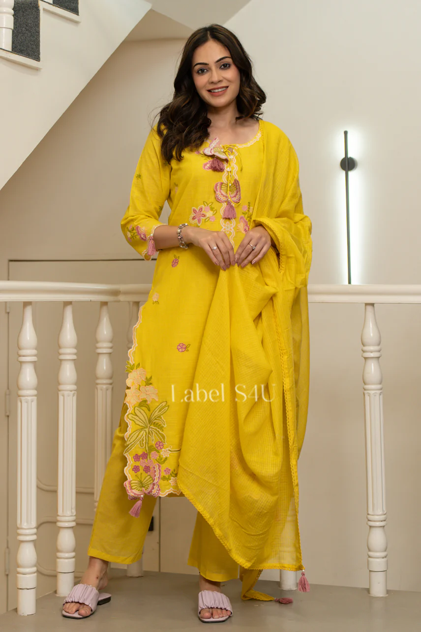 Sunkissed Embroidered-Suit Set - Image 3