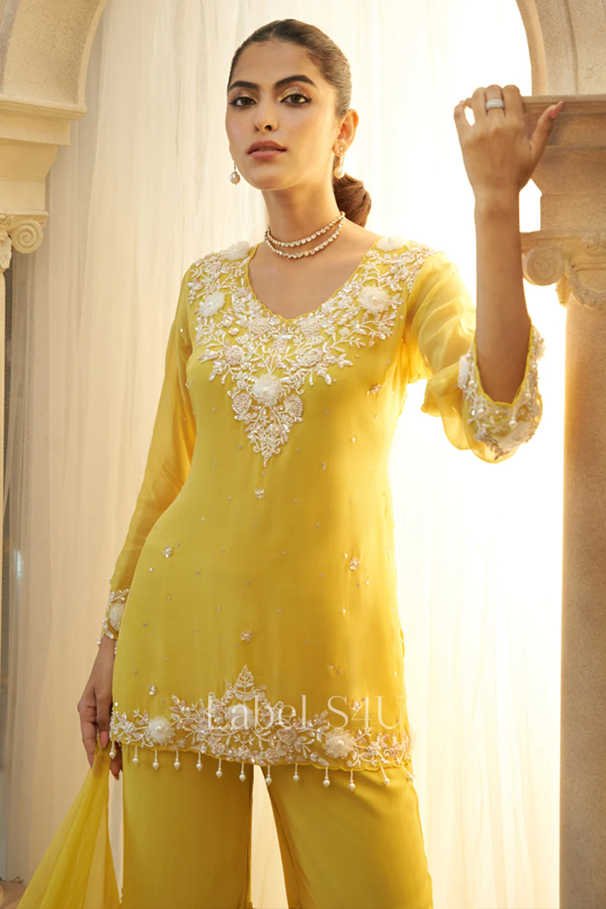 Sunlit Grace-Sharara Set - Image 2