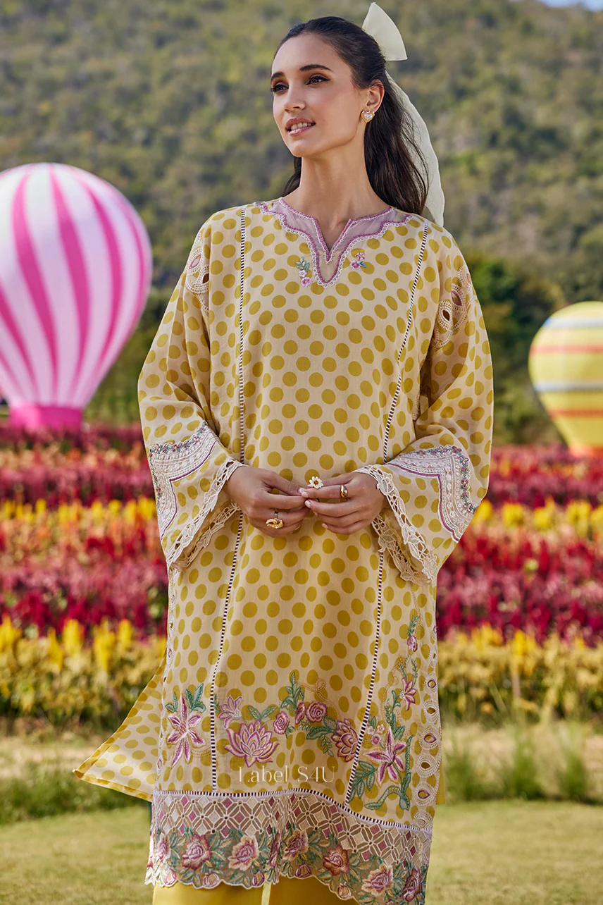 Sunlit Polka Printed-Co-ord Set - Image 2