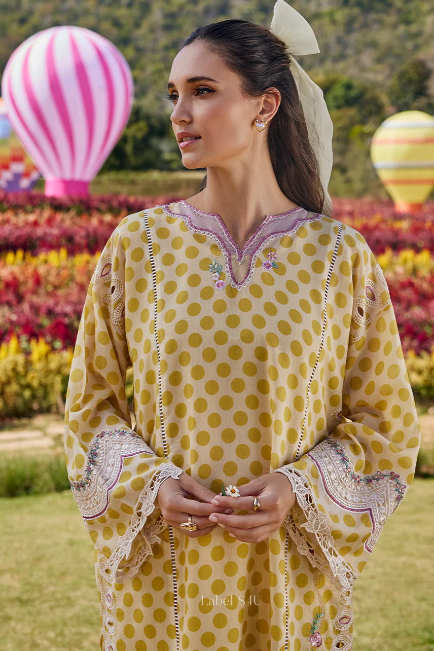 Sunlit Polka Printed-Co-ord Set - Image 3