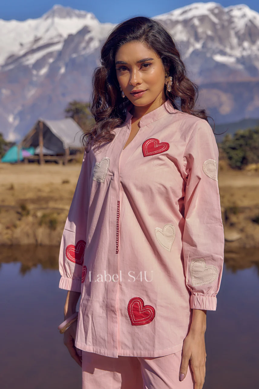 Sweetheart Cotton-Co-ord Set - Image 3