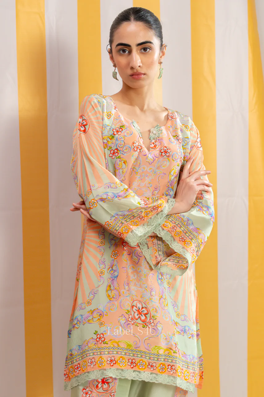 Tapestry Printed Crepe Co Ord Set - Image 2