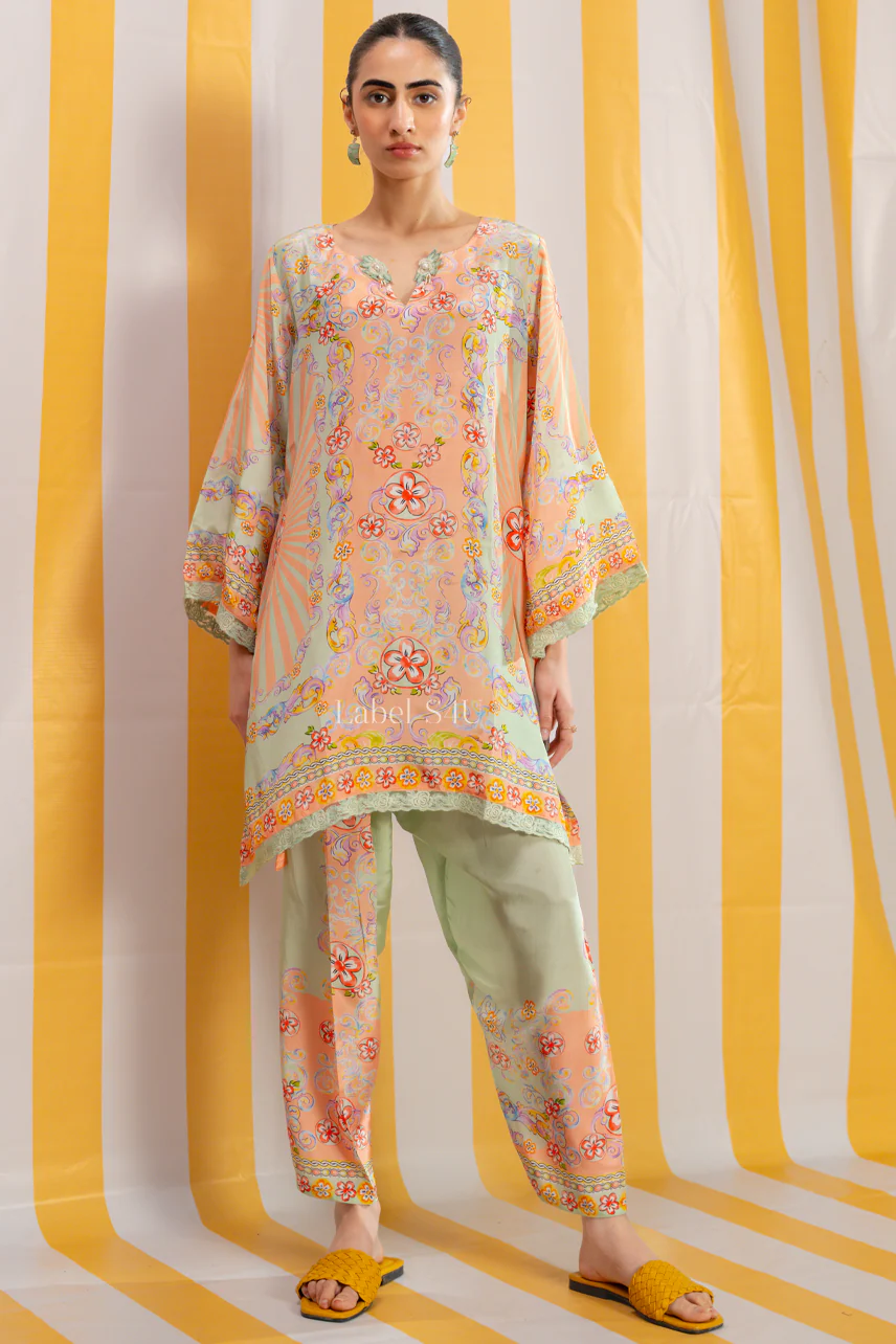 Tapestry Printed Crepe Co Ord Set - Image 4