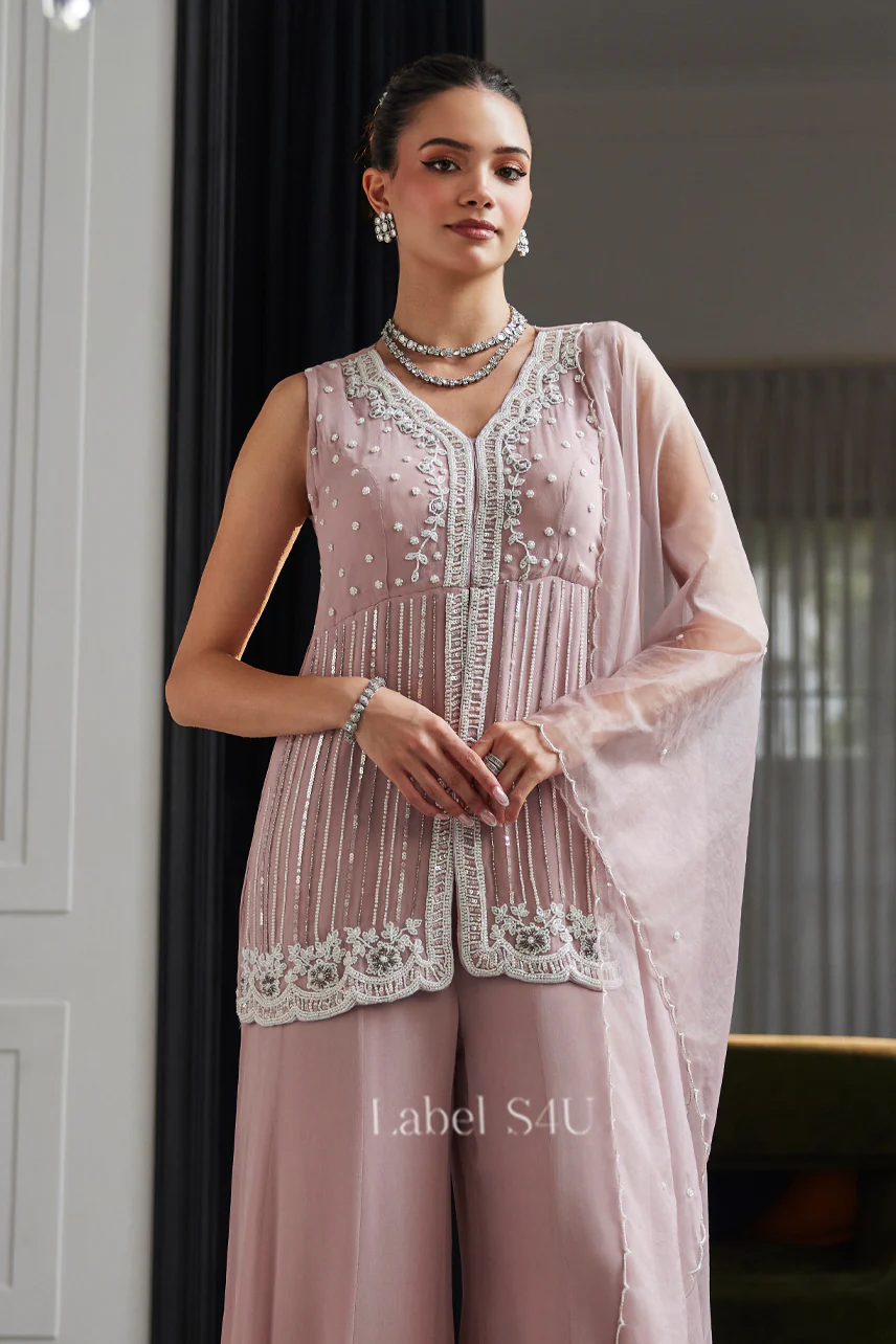 The Blush Edit-Palazzo Set - Image 3