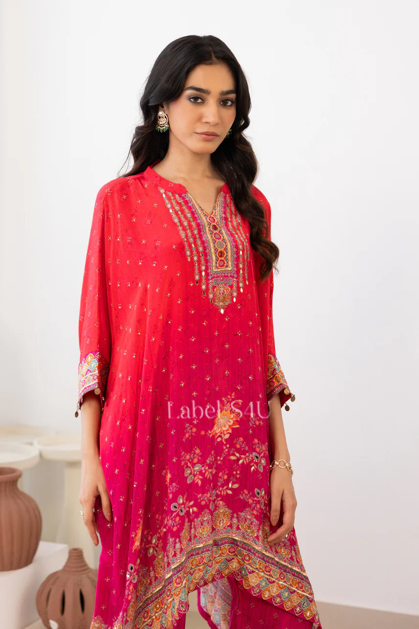 The Regal Flow-Kaftan Co-ord Set - Image 2