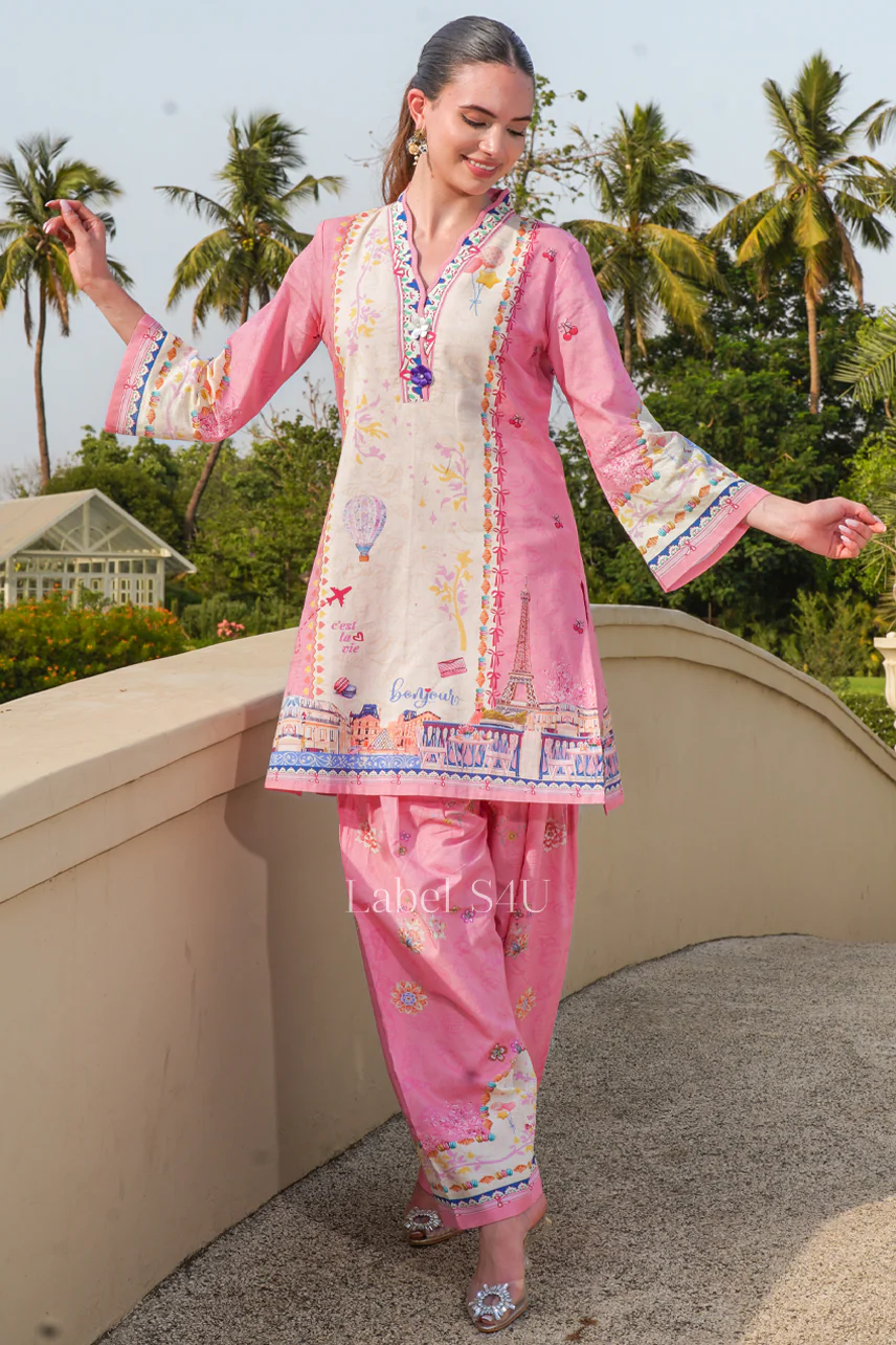 Voyage Printed Cotton Co-ord set